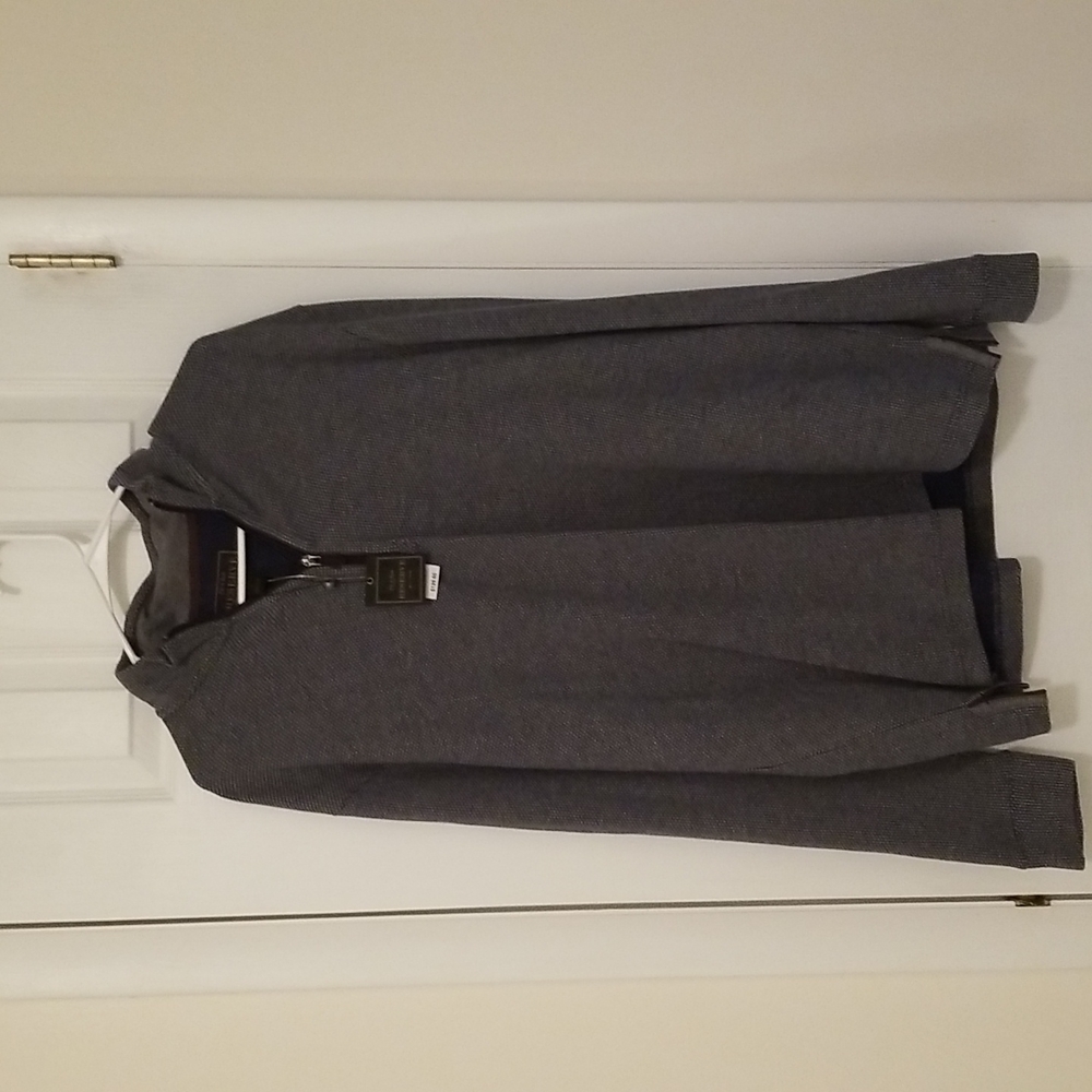 Joseph A. Bank Reserve blue pullover sweater